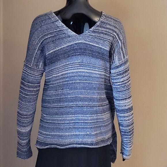 Eddie Bauer Cotton Wrap Sweater Size Medium - Picture 3 of 6